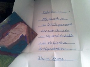 Brief aus der Grundschule
