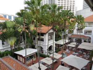 Raffles Hotel Innenhof