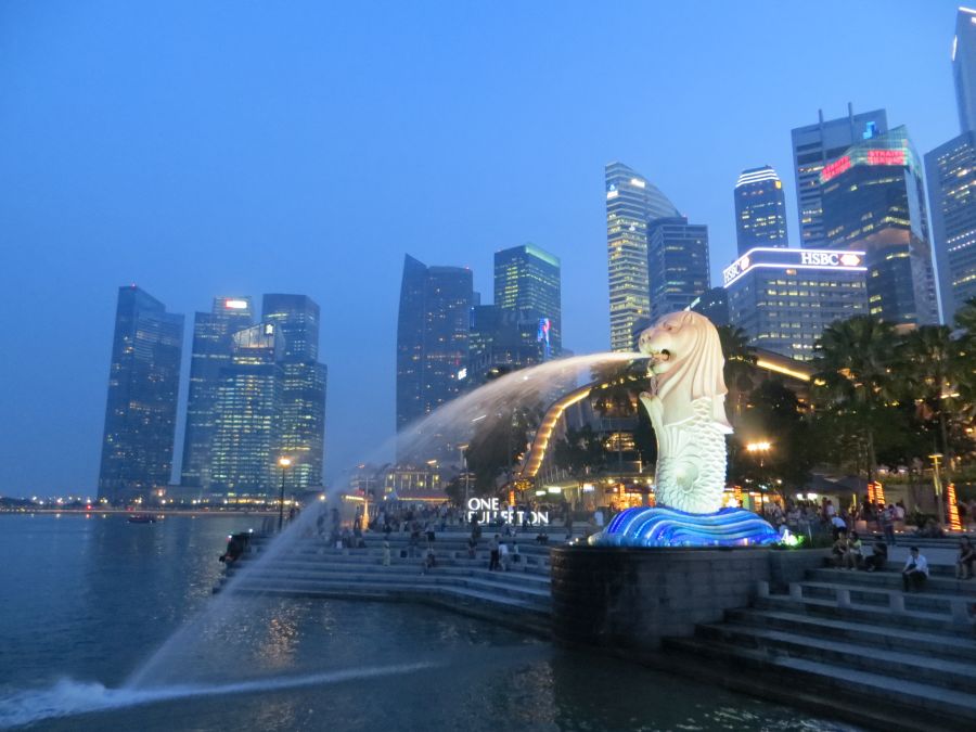 Merlion in Singapur