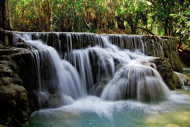 Kuang Si Wasserfall in Laos